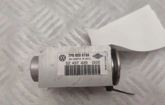 Porsche Cayenne (92A) Air conditioning (A/C) expansion valve 7P0820679A 52437429D05 52437429