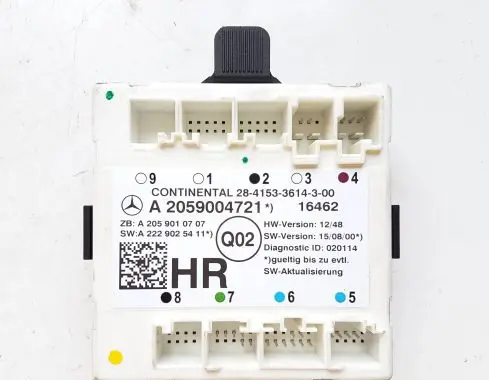 Mercedes-Benz GLC X253 C253 Door control unit/module A2059004721