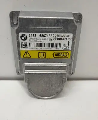 BMW 3 F30 F35 F31 Airbag control unit/module 6867168 0265020786