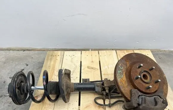 Mitsubishi ASX Front shock absorber with coil spring 