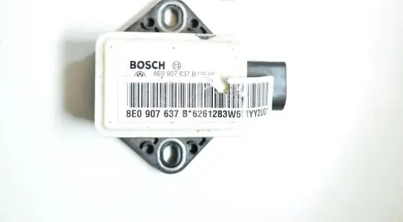 Audi A4 S4 B6 8E 8H ESP acceleration yaw rate sensor 8E0907637B