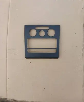 Volkswagen Touran I Radio/GPS head unit trim 1T0858071E