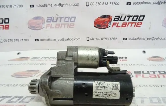 Audi Q3 8U Starter motor 02E911024C