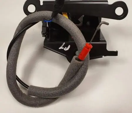 Saab 9-5 Seat back rest control lever/handle 12797302