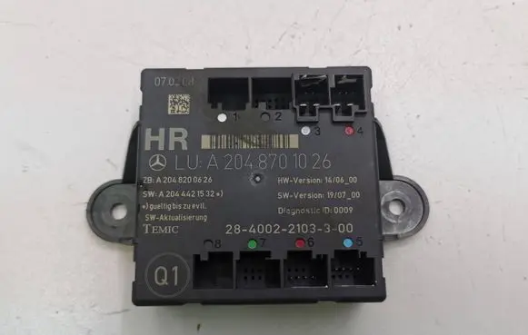 Mercedes-Benz C W204 Door control unit/module A2048200626 A2048701026 A2044421532