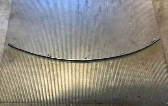 Citroen C-Crosser Front bumper splitter molding 6407A038