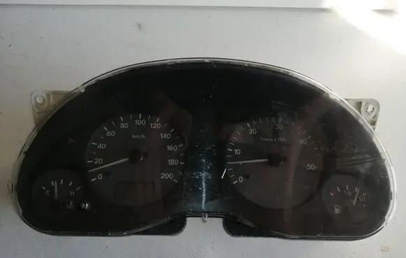 Volkswagen Sharan Speedometer (instrument cluster) F5RF10A855A 95VW10849NC