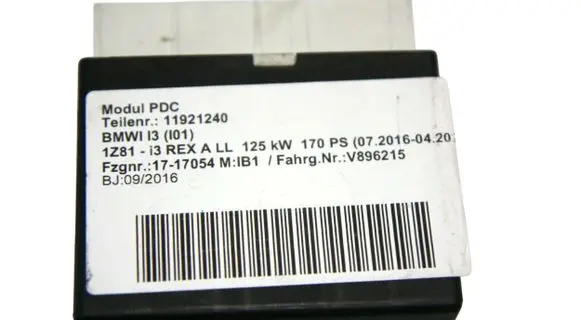 BMW i3 Parking PDC control unit/module 66336883442 6883442