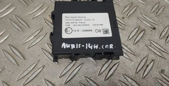 Toyota Auris E180 Parking PDC control unit/module 8934002040