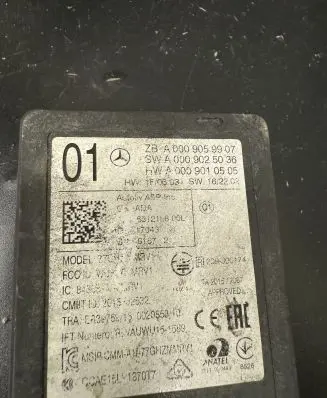 Mercedes-Benz C W205 Blind spot module A0009059907 A0009025036 A0009010505
