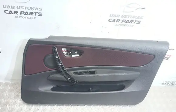 BMW 1 E81 E87 Front door card panel trim 6341938
