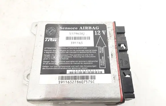 Fiat Croma Airbag control unit/module 51796381 391163