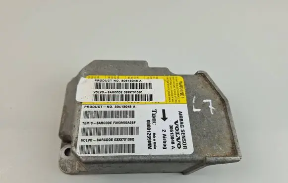 Volvo S40, V40 Airbag control unit/module 30613048A 033370108Q
