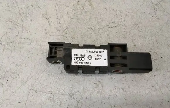 Volkswagen Touareg I Airbag deployment crash/impact sensor 4B0959643C 0231A0950K8F 250601