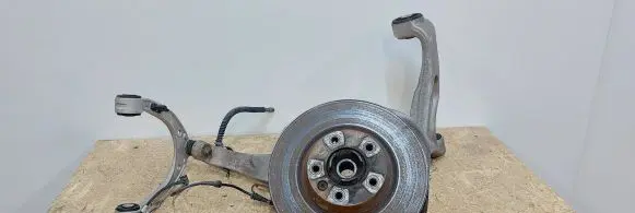 Porsche Cayenne (92A) Front wheel hub spindle knuckle 7P0407245A 7P0407151E K195307
