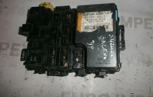 Suzuki Baleno EG Fuse box set 3859060g21
