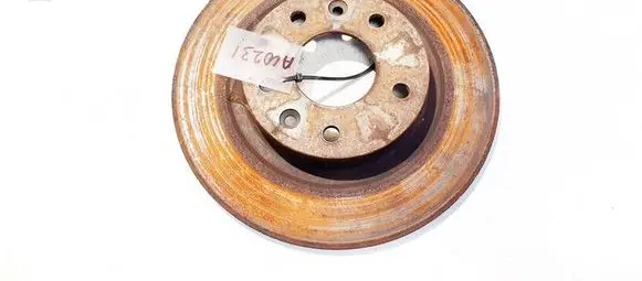 Mazda CX-3 Rear brake disc neventiliuojamas