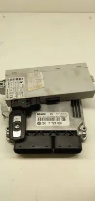 BMW 5 E60 E61 Engine ECU kit and lock set 7799856 0281012707 1039S11317