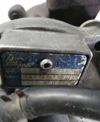 Peugeot 206 Turbo 54359700001 KP35436758 EA50364160639