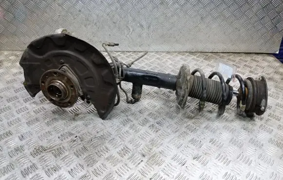 Volkswagen PASSAT CC Front shock absorber with coil spring 3Q0413031BE