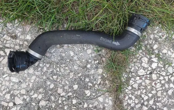 Mercedes-Benz C W205 Engine coolant pipe/hose A2055013182 DBL625416 P2019013