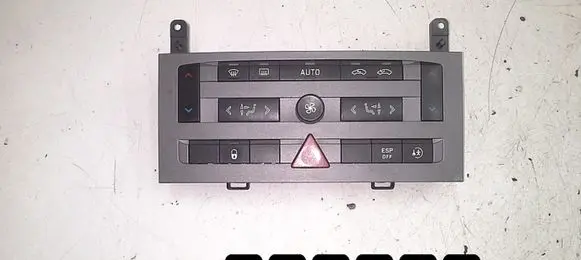 Peugeot 407 Climate control unit 96533783yw