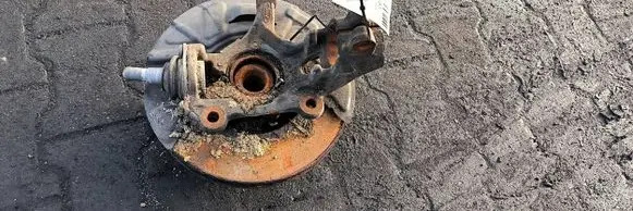 Ford E-Transit Front wheel hub spindle knuckle