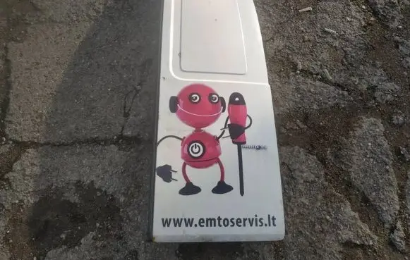 Fiat Doblo Rear door BALTOS