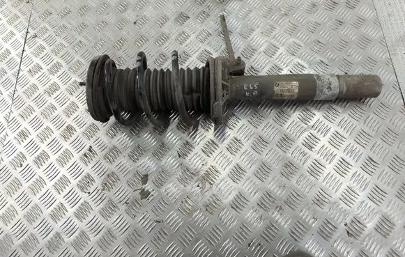 Front shock absorber with coil spring