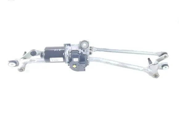 Front wiper linkage and motor