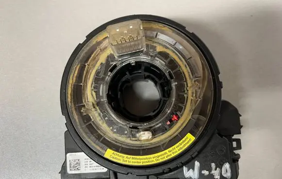 Volkswagen Touareg II Airbag slip ring squib (SRS ring) 4H0953568A 00372KC30009E 4H0953568H