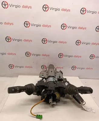 Steering wheel axle set