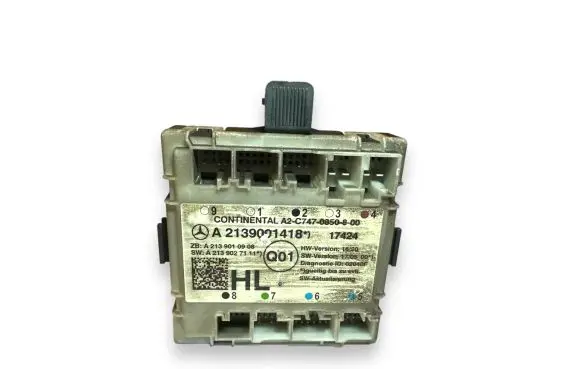Mercedes-Benz E W213 Door control unit/module A2139001418 A2139010908 A2139027111