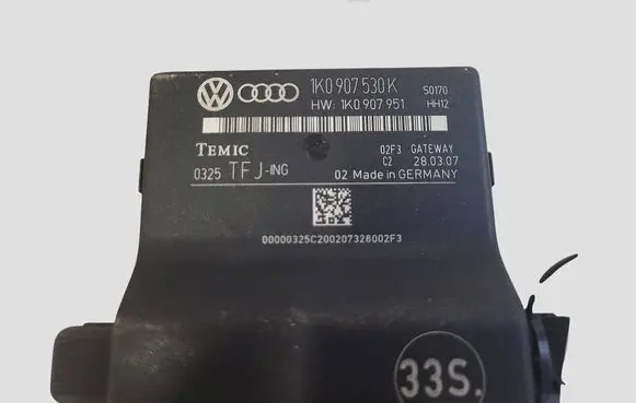 Opel Astra K Gateway control module 1K0907530K