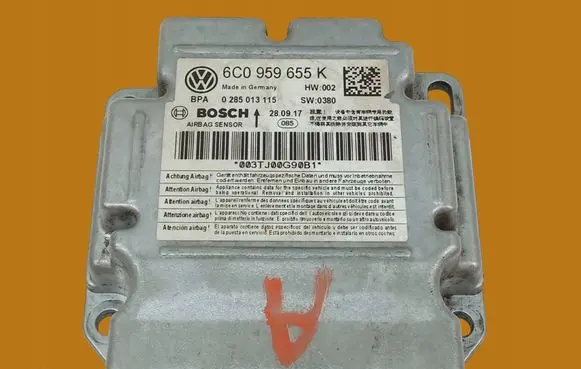Skoda Fabia Mk3 (NJ) Airbag control unit/module 6C0959655K