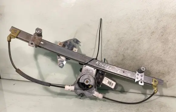 Front door window regulator with motor
