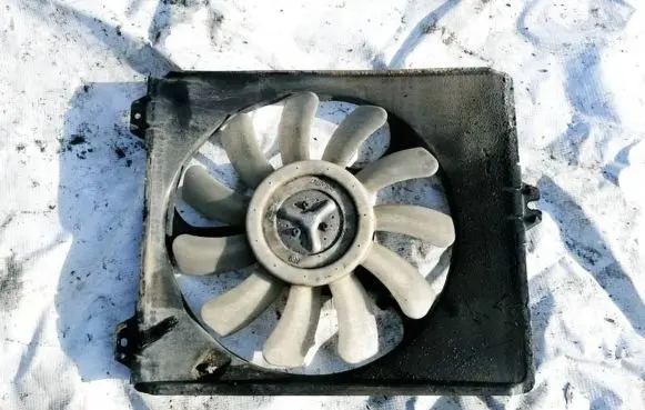 Fiat Sedici Radiator cooling fan shroud 0650007340 065000-7340