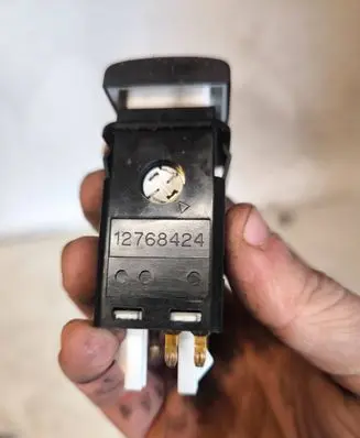 Saab 9-5 Panel lighting control switch 