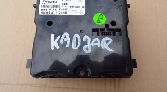 Renault Kadjar Air conditioning/heating control unit 285258247R