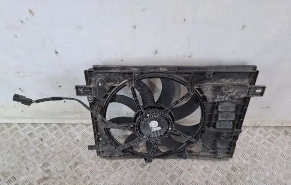 Electric radiator cooling fan