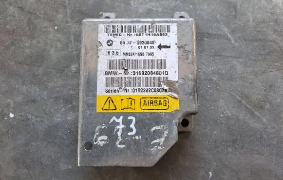 BMW 5 E39 Airbag control unit/module 316920848010 6920848 013228200807