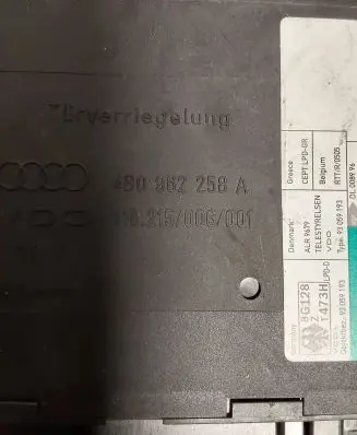 Audi A6 S6 C5 4B Engine control unit/module 4B0962258A 410215006001
