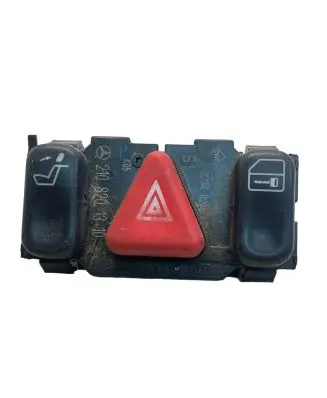 Mercedes-Benz E W210 Hazard light switch 2108201310