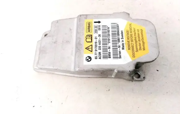 BMW 5 E60 E61 Airbag control unit/module 6577917201901 31917201901k