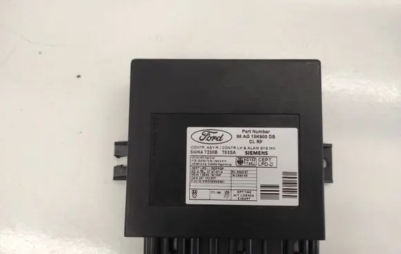 Ford Focus Door central lock control unit/module 98AG15K600DB 5WK47230B