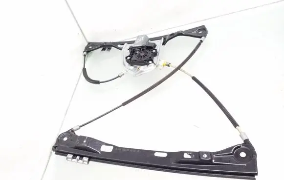 Front door window regulator with motor