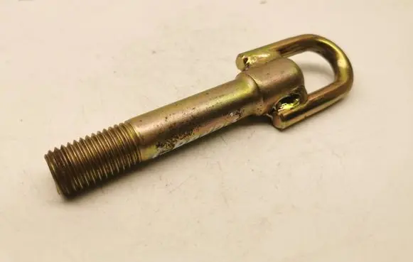 Towing hook eye