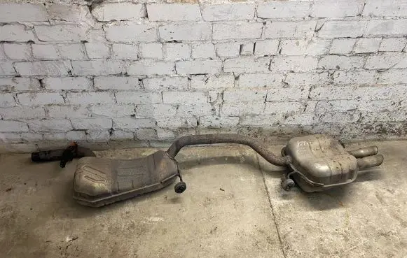 Volkswagen PASSAT CC Muffler/silencer 3C0119C 3C0120F