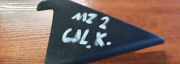 Mazda 2 Rear door glass trim molding D65168516
