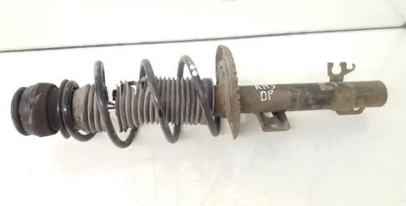 Front shock absorber with coil spring